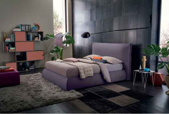 Designerbed 120x200cm Designer gestoffeerd bed Bed Bedden Tweepersoonsbed Huwelijksbed Nieuw