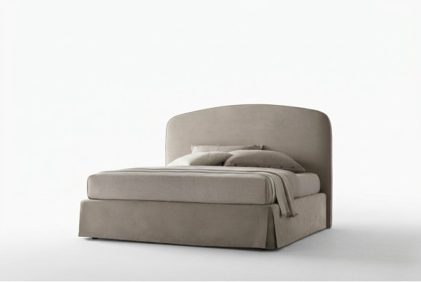 Bed bekleding luxe dubbele hotelbedden huwelijk 180x200cm Italiaanse meubels textielleder