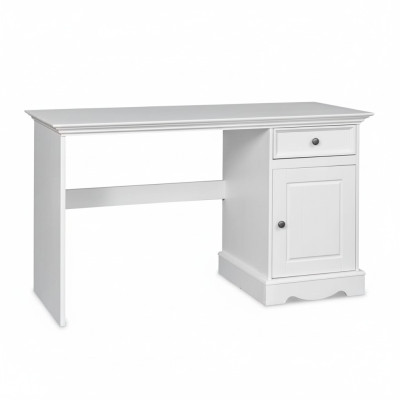 Massief houten bureau houten kantoormeubelen bureau computer landelijk huis.