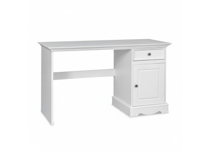 Massief houten bureau houten kantoormeubelen bureau computer landelijk huis.