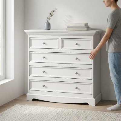Landhuis dressoir hout dressoir hoge kast kasten dressoir meubels