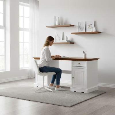 Tafel Bureau Computertafel Klassieke Designcollectie Woonkamertafel Nieuw