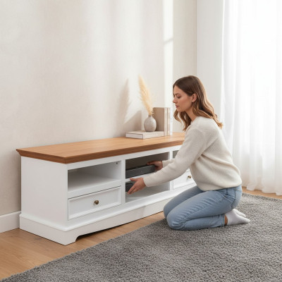 Klassieke stijl meubels houten dressoir kast RTV dressoirs tv dressoir laag dressoir