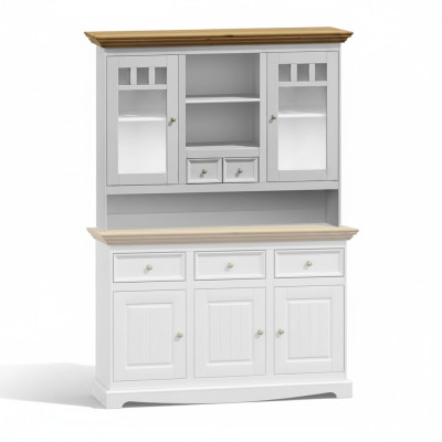 Klassieke eetkamerkast vitrine vitrinekast vitrinekasten dressoir