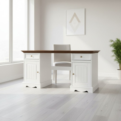 Schrijftafel Ontwerp Italië Stijl Meubels Klassiek Luxe Kantoor Tafel Stoel Landhuis