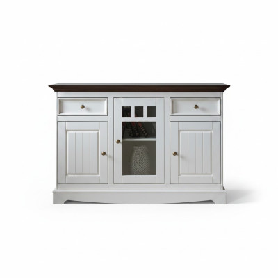 Kast Hout Kasten Woonkamer Dressoir Vitrine Klassieke commode Commodes