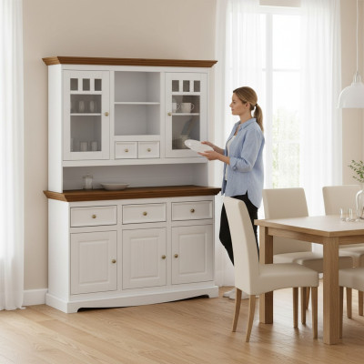 Woonkamerplank Luxe Houten Design Commode Dressoir Lage Kast Kast Nieuw