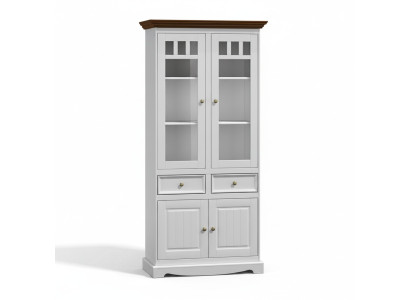 Vitrine Meubels Glazen Kast Vitrine Klassieke Hoekvitrine Hoekkast Glas Hout