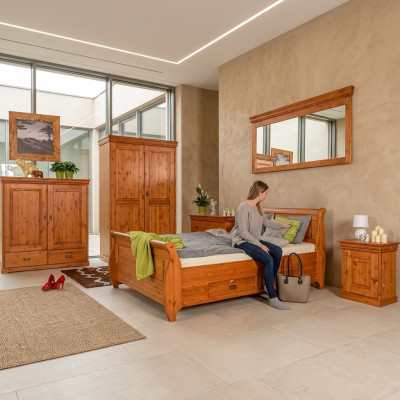 Ontwerp luxe dubbele hotelbedden slaapkamer hout 180x200cm beddengoed