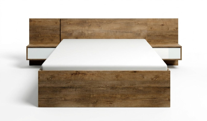Slaapkamer Modern Hout Meubels Nieuw Bed Bekleding Ontwerp Luxe Tweepersoons Hotelbedden