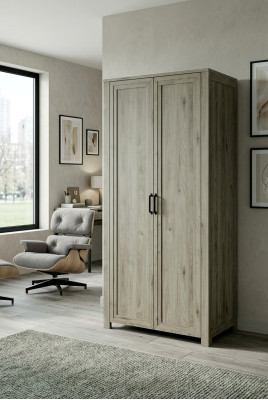 Slaapkamer Klassieke Moderne Stijl Kledingkast Woonkamer Houten Kapstok