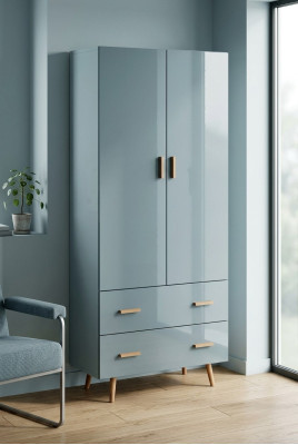 Ontwerper slaapkamerkast houten kasten wandkleding luxe houten meubels nieuw