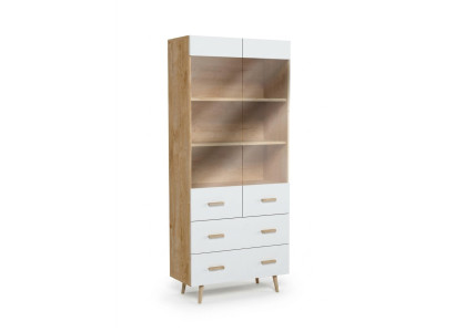 Moderne kasten Kast Wandmeubel Boekenkast Plank Vitrinekast - Model Brillo