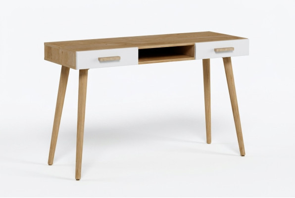 Schrijftafel Tafel Schrijftafels Kantoor Chef Tafels Inrichting Meubels Hout Nieuw