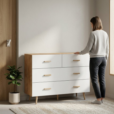 Woonkamer houten kasten dressoir kapstok dressoir kast dressoir zijbord