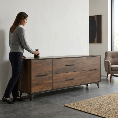 Woonkamer houten meubels dressoir tv lage kast rtv kast Italiaanse meubels Nieuw