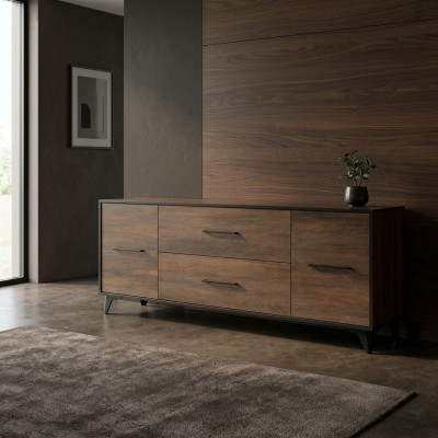 Woonkamer houten meubels dressoir tv lage kast rtv kast Italiaanse meubels Nieuw
