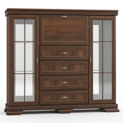 Kasten Houten ladekast 158cm Ladenkast Kast Dressoir Ladenkast Massief hout