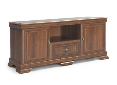 Klassieke houten ladekast dressoir commodes lage planken woonkamerkast Nieuw