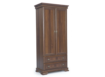 Slaapkamer kledingkast 2-deurs houten wandkast kast kledingkasten
