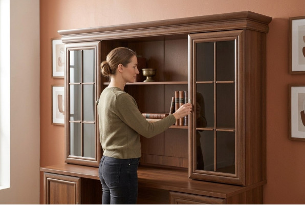 Kast Landhuis Sideboard Console Rek Hout xl Buffet Ladenkast Ladenkasten Bovenstuk