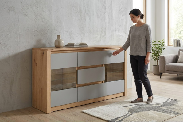 Kasten Nieuw Buffetmeubels Ladenkast Kast Dressoir Massieve commode Hout