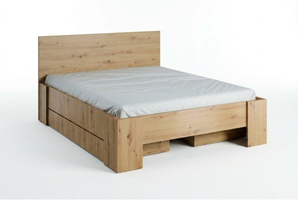 Klassiek bed Bedden Tweepersoonsbed Houten bed Landhuis Slaapkamer Hotel