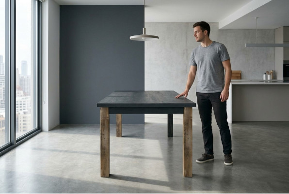 Eettafel Houten Tafels Woon Eetkamer Tafel 160x90x82 Massief houten Eettafels Hout