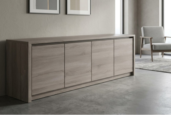 RTV Design Dressoir TV Muur Hoogglans Lowboard Luxe Commode Kast Nieuw