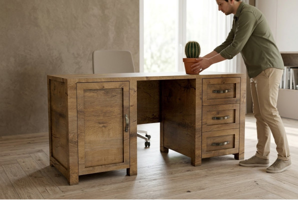 Schrijftafel Computerschrijftafel Schrijftafels Houten tafel Kantoor meubels Tafels Computer