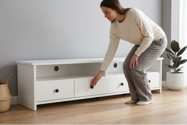 rtv design dressoir tv hoogglans lage commode bord muur luxe kast