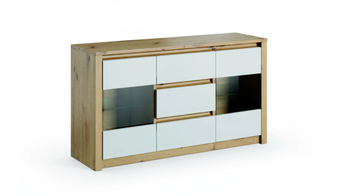 Woonkamer plank hout luxe meubels ontwerper dressoir dressoir kast nieuw