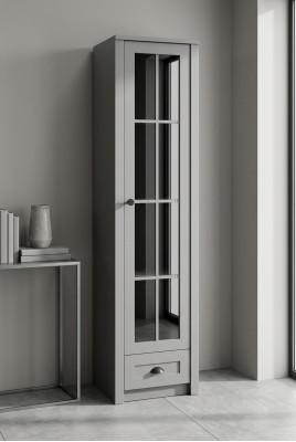 Landhuis vitrinekast Klassiek meubilair Vitrinekast Vitrines Glazen kasten