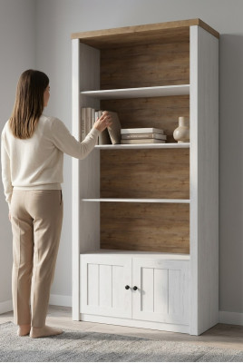 Kast Wandkast Hout Meubels Handgemaakt Boekenkast Boekenwand Houten rek Plank