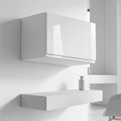 Keukenplanken Muur Keukenopslag Vitrine Wandkast Vitrinekast