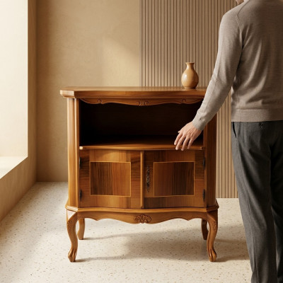 rtv Design dressoir Fernseh Low commode tv luxe kast hout bruin meubels nieuw
