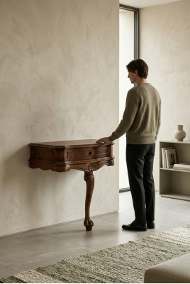 Console tafelconsole nachtkastje consoletafel houten tafel wandconsole echt hout