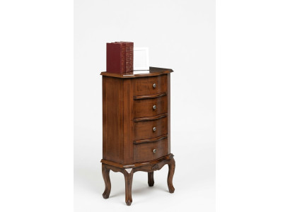 Dressoir houten ladenkast kast commode met 4 laden Sideboard Nieuw