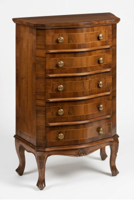 Hoge kast commode meubels opbergen plank kast sideboard hout nieuw ladenblokken