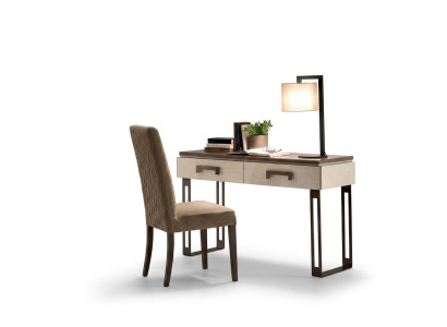 Ontwerpbureaustoel kantoorset Italiaans meubilair secretaire armstoel 2-delig.