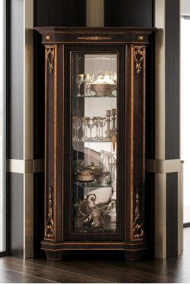 Vitrinekast Klassieke vitrines Woonkamerkasten Decoratie dressoir Nieuw