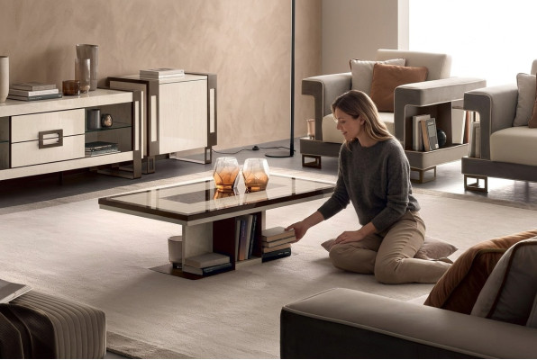 Salontafels Tafel Luxe Houten Tafels Consoles Ontwerp Italiaanse Meubels Arredo