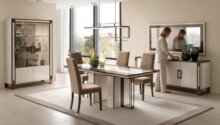 Eettafel + 4x stoelen Stoel Modern Eetkamer Set Eetgroep Tafel Tafels Set