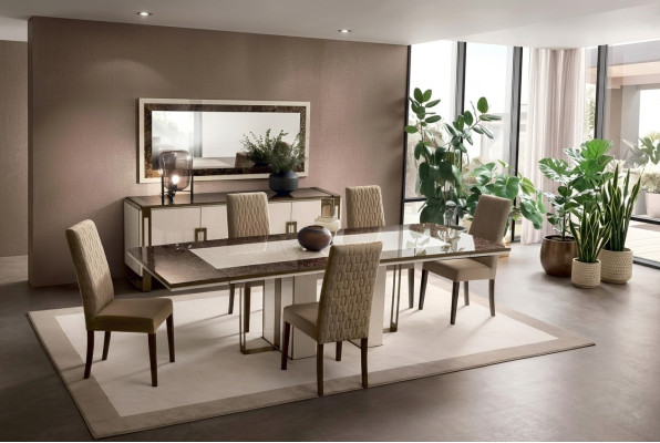Eettafel Tafel Eetkamer Woonkamer Set Hout Ontwerp Tafels 200x102/280cm