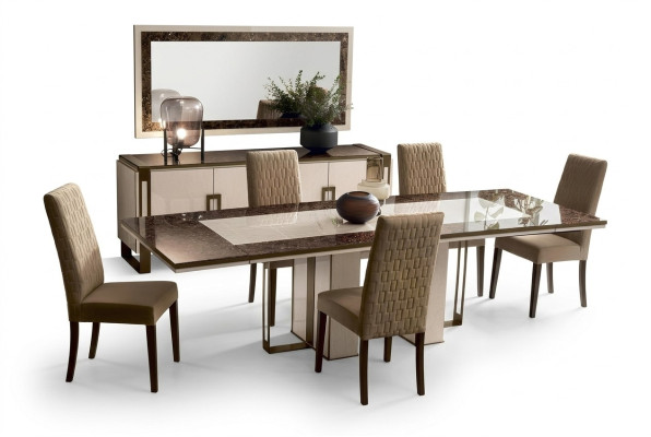 Eettafel Tafel Eetkamer Woonkamer Set Hout Ontwerp Tafels 200x102/280cm