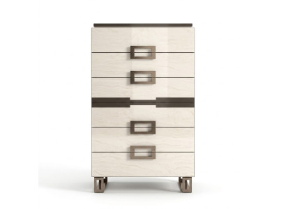 Hoge ladekast dressoir ladekasten 6 laden hoge kast kast hout meubels nieuw