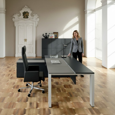 Conferentietafel Hoektafel met laden Hoektafel met planken Computertafel Meubels Nieuw