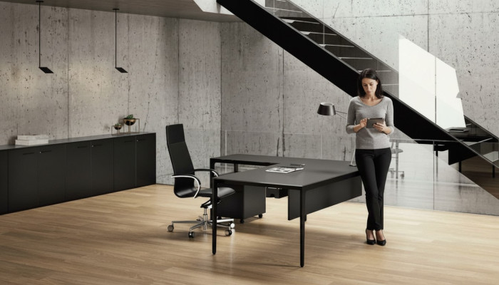 Ontwerp Tafel Bureau Italiaanse meubels Inrichting Computermobiliteit Frezza