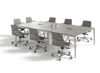Vergadertafel Kantoor meubels Vergadering Conferentietafel 240cm xxl Inrichting Tafels
