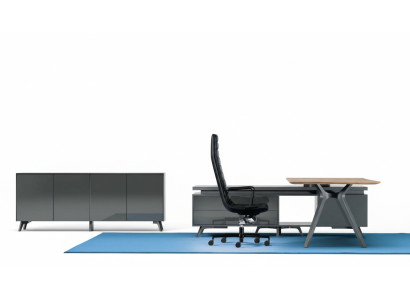 Ontwerp bureau Italiaanse meubels Inrichting computermeubels Tafel Frezza